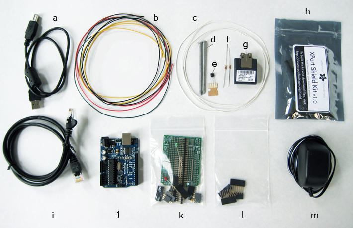 Botanicalls Kit Parts List